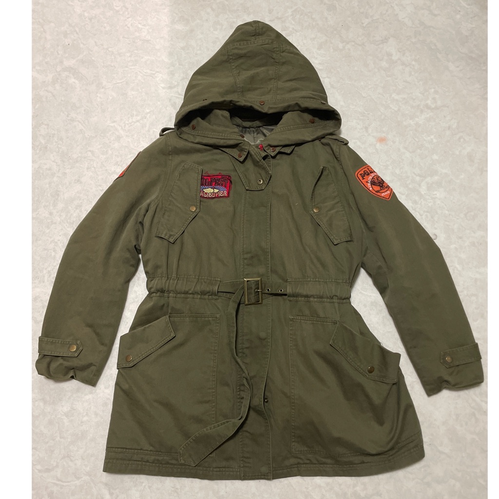 Patch Green Parka